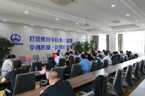 中鐵水務(wù)集團(tuán)黨委副書記、紀(jì)委書記劉占偉調(diào)研銀川西線供水項(xiàng)目召開廉潔提醒座談會(huì)